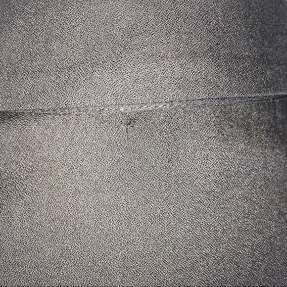 Forever 21 Gray Button Front Blouse S - Picture 5 of 6